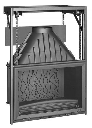 700 GV Inset Stove with Guillotine Door